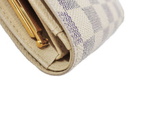 画像をギャラリービューアに読み込む, LOUIS VUITTON ルイヴィトン DAMIER AZUR ダミエ・アズール Portefeuille Viennois ポルトフォイユ・ヴィエノワ がま口財布 N61676