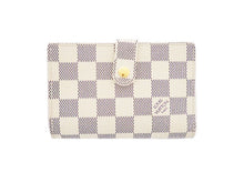 画像をギャラリービューアに読み込む, LOUIS VUITTON ルイヴィトン DAMIER AZUR ダミエ・アズール Portefeuille Viennois ポルトフォイユ・ヴィエノワ がま口財布 N61676