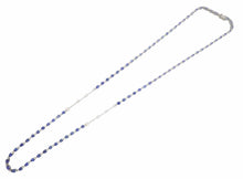 画像をギャラリービューアに読み込む, - ネックレス K18WG サファイヤ26.38 ダイヤ2.38