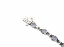 画像をギャラリービューアに読み込む, - ネックレス K18WG サファイヤ26.38 ダイヤ2.38