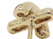 画像をギャラリービューアに読み込む, - ティファニー クロスステッチ ピアス ダイヤ K18YG