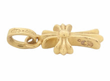 画像をギャラリービューアに読み込む, - クロムハーツ ペンダントトップ ベビー ファットクロス パヴェダイヤ 22K