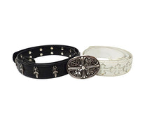 画像をギャラリービューアに読み込む, - CHROME HEARTS クロムハーツ CLASSIC OVAL CROSS 1.5 BELT BUCKLE クラシック オーバルクロス 1.5 ベルトバックル/DAGGER Belt Strap ダガー ベルトストラップ/Cross Patches Belt Strap クロスパッチ ベルトストラップ