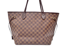 画像をギャラリービューアに読み込む, LOUIS VUITTON ルイヴィトン DAMIER EBENE ダミエ・エベヌ Neverfull MM ネヴァーフルMM N51105