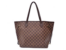 画像をギャラリービューアに読み込む, LOUIS VUITTON ルイヴィトン DAMIER EBENE ダミエ・エベヌ Neverfull MM ネヴァーフルMM N51105