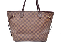 画像をギャラリービューアに読み込む, LOUIS VUITTON ルイヴィトン DAMIER EBENE ダミエ・エベヌ Neverfull MM ネヴァーフルMM N51105