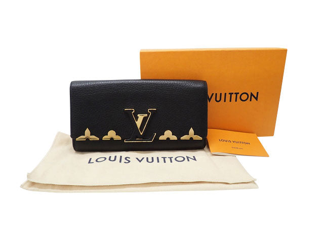 LOUIS VUITTON ルイヴィトン MONOGRAM FLOWER モノグラム・フラワー Portefeuille Capucines –  正木屋質店