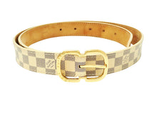 画像をギャラリービューアに読み込む, LOUIS VUITTON ルイヴィトン DAMIER AZUR ダミエ・アズール Ceinture Mini Belt サンチュール ミニ ベルト M9782
