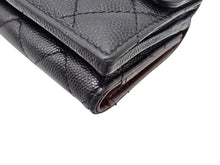 画像をギャラリービューアに読み込む, - CHANEL シャネル CLASSIC SMALL FLAP WALLET クラシック スモール フラップ ウォレット Wホック三つ折り財布 AP0230