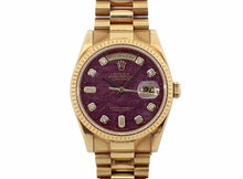 画像をギャラリービューアに読み込む, ロレックス デイデイト 118238A ルベライト YG