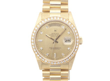 画像をギャラリービューアに読み込む, - ロレックス デイデイト 18348A K18YG ベゼルダイヤ