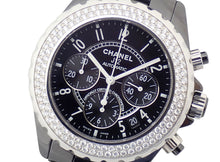 画像をギャラリービューアに読み込む, - シャネル J12 クロノグラフ H1009 ベゼルダイヤ