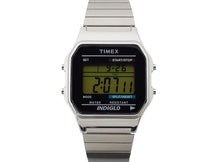 画像をギャラリービューアに読み込む, - TIMEX タイメックス クラシックデジタル シルバー T78587