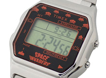 画像をギャラリービューアに読み込む, TIMEX タイメックス クラシックデジタル タイメックス80 スペースインベイダー シルバー コラボレーション TW2V30000