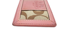 画像をギャラリービューアに読み込む, COACH コーチ Signature シグネチャー Pass Case パスケース