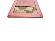 画像をギャラリービューアに読み込む, COACH コーチ Signature シグネチャー Pass Case パスケース