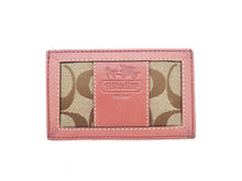 画像をギャラリービューアに読み込む, COACH コーチ Signature シグネチャー Pass Case パスケース