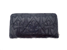 画像をギャラリービューアに読み込む, - CHROME HEARTS クロムハーツ REC F ZIP WALLET CEMETERY QUILTED CROSS PATCHES REC F ジップ セメタリー キルテッド クロスパッチ ラウンドファスナー長財布