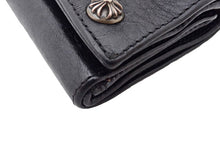 画像をギャラリービューアに読み込む, - CHROME HEARTS クロムハーツ Trifold Wallet Cemetery Cross Patche 3フォールド ウォレット セメタリー クロスパッチ 三つ折り コンパクト財布