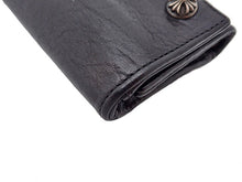 画像をギャラリービューアに読み込む, - CHROME HEARTS クロムハーツ Trifold Wallet Cemetery Cross Patche 3フォールド ウォレット セメタリー クロスパッチ 三つ折り コンパクト財布