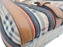 画像をギャラリービューアに読み込む, - BURBERRY バーバリー Shadow Horse シャドーホース Check Bowling Bag チェック ボウリングバッグ Boston Bag ボストンバッグ