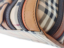 画像をギャラリービューアに読み込む, - BURBERRY バーバリー Shadow Horse シャドーホース Check Bowling Bag チェック ボウリングバッグ Boston Bag ボストンバッグ