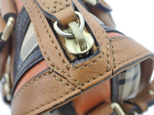 画像をギャラリービューアに読み込む, - BURBERRY バーバリー Shadow Horse シャドーホース Check Bowling Bag チェック ボウリングバッグ Boston Bag ボストンバッグ