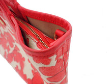 画像をギャラリービューアに読み込む, - TORY BURCH トリーバーチ KERRINGTON ケリントン Red Leaf pattern レッドリーフ柄 Tote Bag トートバッグ