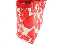 画像をギャラリービューアに読み込む, - TORY BURCH トリーバーチ KERRINGTON ケリントン Red Leaf pattern レッドリーフ柄 Tote Bag トートバッグ