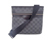 画像をギャラリービューアに読み込む, LOUIS VUITTON ルイヴィトン Damier Graphite ダミエ・グラフィット Thomas トマス Shoulder Bag ショルダーバッグ N58028