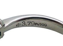 画像をギャラリービューアに読み込む, - リング Pt900 エメラルド 3.79 ダイヤ 0.50 #16