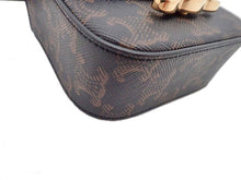画像をギャラリービューアに読み込む, CELINE セリーヌ MINI CLAUDE IN TRIOMPHE CANVAS AND CALFSKIN ミニ クロード トリオンフキャンバス&カーフスキン Shoulder Bag ショルダーバッグ 10I512DQB.04LU