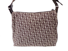 画像をギャラリービューアに読み込む, Christian Dior クリスチャンディオール Trotter トロッター Canvas Shoulder Bag キャンバス ショルダーバッグ