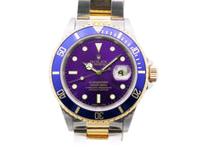 画像をギャラリービューアに読み込む, - ロレックス サブマリーナデイト ヴァイオレット/パープル 16613 SS/YG