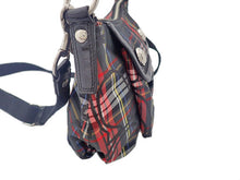 画像をギャラリービューアに読み込む, COACH コーチ Poppy Tartan Groovy ポピー タータン グルーヴィー Shoulder Bag ショルダーバッグ 14366