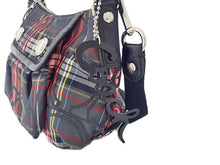 画像をギャラリービューアに読み込む, COACH コーチ Poppy Tartan Groovy ポピー タータン グルーヴィー Shoulder Bag ショルダーバッグ 14366