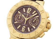 画像をギャラリービューアに読み込む, - ブルガリ ディアゴノ クロノグラフ DG40GCH/DG40C11GLDCH YG 世界限定500本