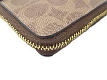 画像をギャラリービューアに読み込む, COACH コーチ Long Zip Around Wallet Signature Canvas Stripe ロング ジップ アラウンド ウォレット・シグネチャー キャンバス・ストライプ CW947