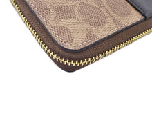 画像をギャラリービューアに読み込む, COACH コーチ Long Zip Around Wallet Signature Canvas Stripe ロング ジップ アラウンド ウォレット・シグネチャー キャンバス・ストライプ CW947