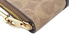 画像をギャラリービューアに読み込む, COACH コーチ Long Zip Around Wallet Signature Canvas Stripe ロング ジップ アラウンド ウォレット・シグネチャー キャンバス・ストライプ CW947