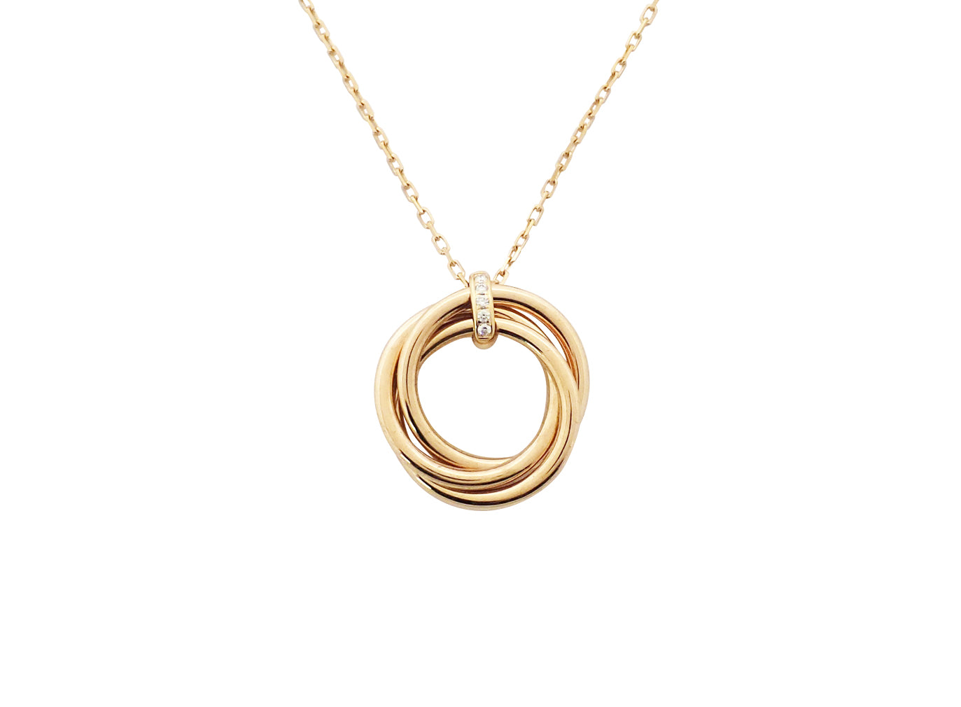 カルティエ トリニティ ネックレス B3044700 2009年 クリスマス限定