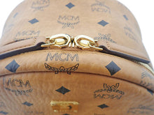 画像をギャラリービューアに読み込む, MCM エムシーエム STARK SIDE STUDDED BACKPACK スターク サイドスタッズ バックパック VISETOS ヴィセトス Medium ミディアムサイズ MMK AAVE09 CO001