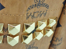 画像をギャラリービューアに読み込む, MCM エムシーエム STARK SIDE STUDDED BACKPACK スターク サイドスタッズ バックパック VISETOS ヴィセトス Medium ミディアムサイズ MMK AAVE09 CO001