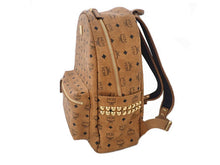 画像をギャラリービューアに読み込む, MCM エムシーエム STARK SIDE STUDDED BACKPACK スターク サイドスタッズ バックパック VISETOS ヴィセトス Medium ミディアムサイズ MMK AAVE09 CO001