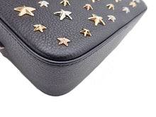 画像をギャラリービューアに読み込む, - JIMMY CHOO ジミーチュウ LULLABY ララバイ Metal Mix Star Studded メタル ミックス スタースタッズ付き Pochette Shoulder Bag ポシェット ショルダーバッグ