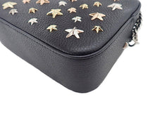 画像をギャラリービューアに読み込む, - JIMMY CHOO ジミーチュウ LULLABY ララバイ Metal Mix Star Studded メタル ミックス スタースタッズ付き Pochette Shoulder Bag ポシェット ショルダーバッグ