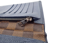 画像をギャラリービューアに読み込む, LOUIS VUITTON ルイヴィトン DAMIER EBENE ダミエ・エベヌ Portefeuille Brazza ポルトフォイユ・ブラザ N63153