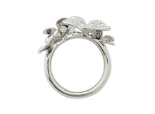 画像をギャラリービューアに読み込む, ポンテ・ヴェキオ リング フラワー K18WG ダイヤ0.41 #10.5