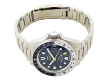 画像をギャラリービューアに読み込む, - YEMA イエマ ネイビーグラフマリーンナショナルGMT YNAV23MN-AMS