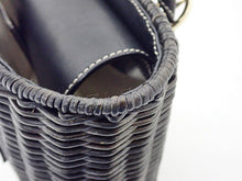 画像をギャラリービューアに読み込む, Salvatore Ferragamo サルヴァトーレ フェラガモ GANCINO ガンチーニ Rattan Basket Bag ラタン カゴバッグ DV-21
